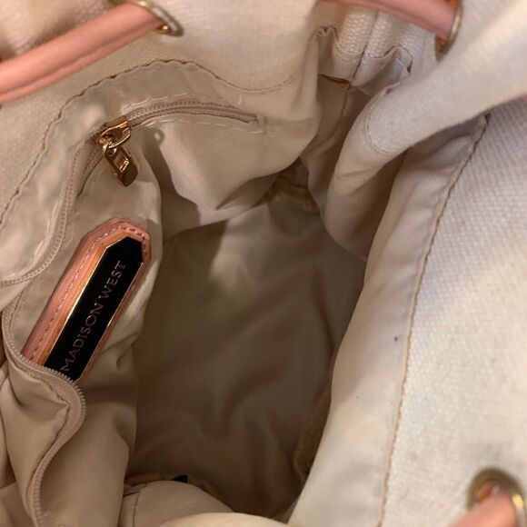 Madison West Vegan Leather Nesting Purse Pink - Picture 14 of 15